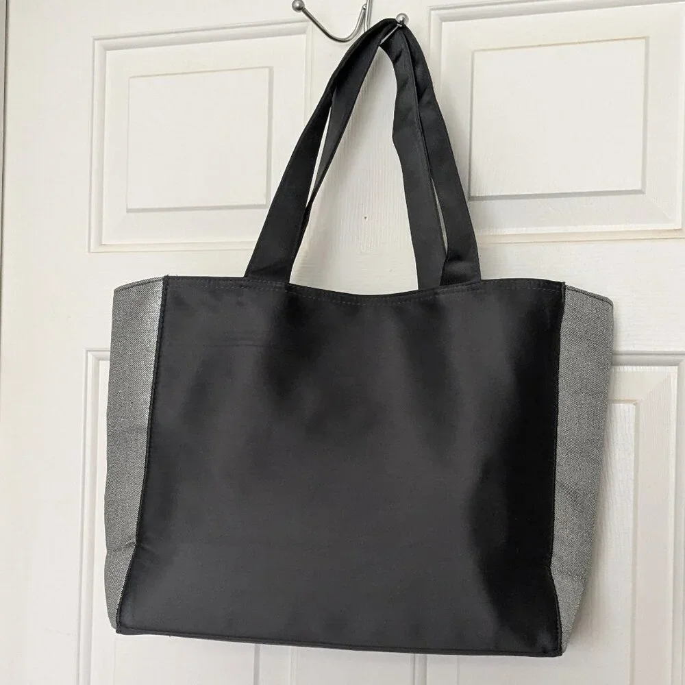 Coach Women's Tote Bag Shoulder Bag Purese Black/Gray